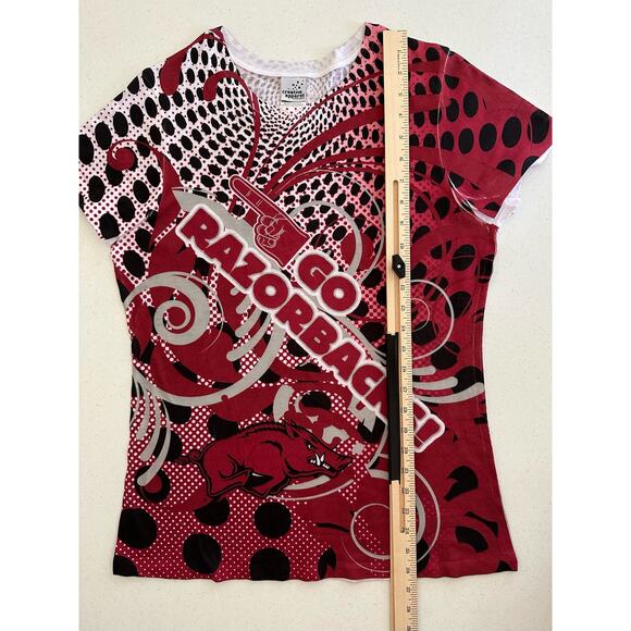 Creative Apparel Concepts Arkansas Razorback Women’s Shirt Size Large (Medium) - Picture 6 of 7